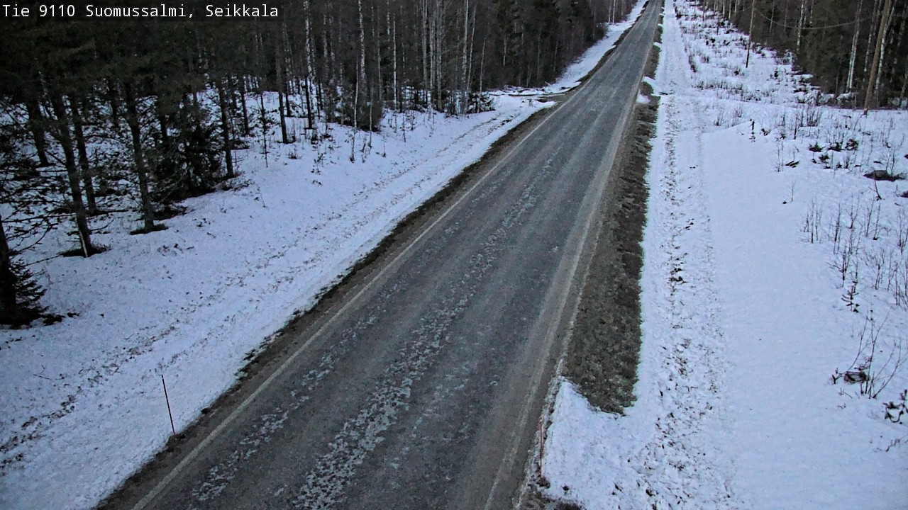 Kelikamerat Kuva Tie 9110 Suomussalmi, Seikkala, Suomussalmi, Kainuu