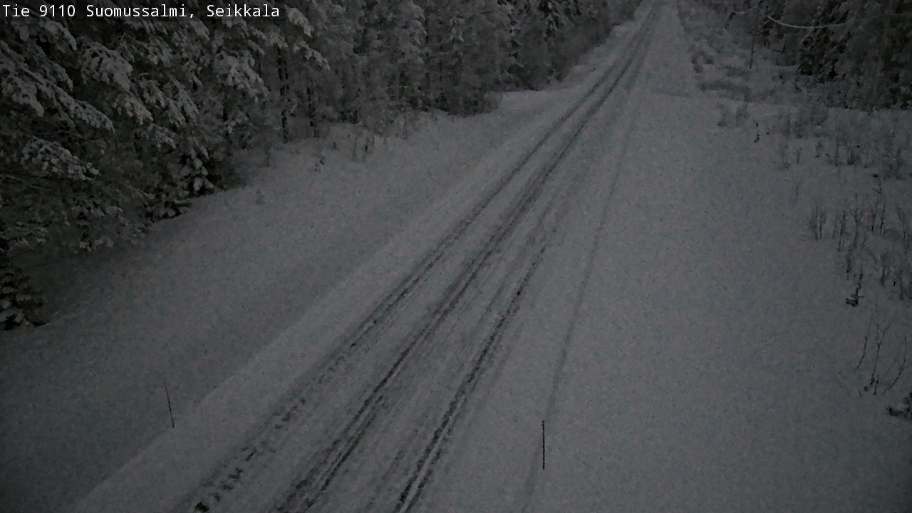 Kelikamerat Kuva Tie 9110 Suomussalmi, Seikkala, Suomussalmi, Kainuu