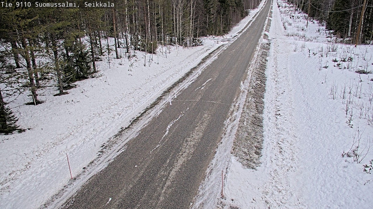 Kelikamerat Kuva Tie 9110 Suomussalmi, Seikkala, Suomussalmi, Kainuu