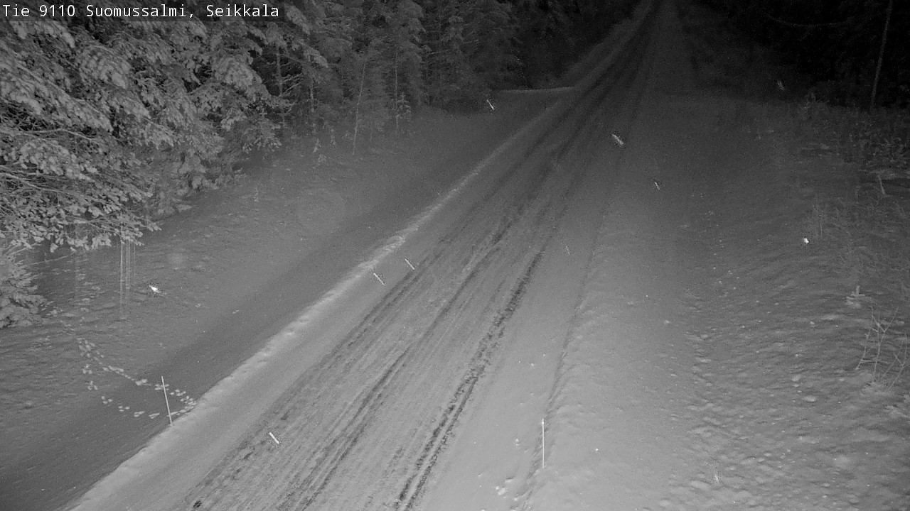 Kelikamerat Kuva Tie 9110 Suomussalmi, Seikkala, Suomussalmi, Kainuu