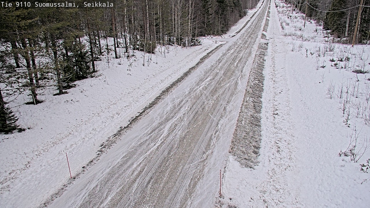 Kelikamerat Kuva Tie 9110 Suomussalmi, Seikkala, Suomussalmi, Kainuu