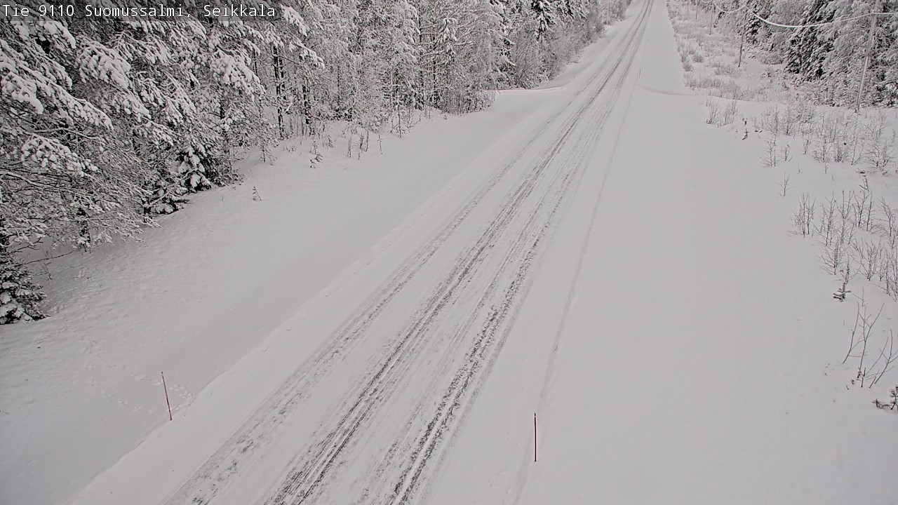 Kelikamerat Kuva Tie 9110 Suomussalmi, Seikkala, Suomussalmi, Kainuu