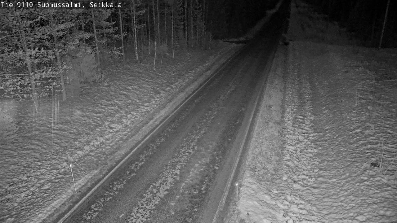 Kelikamerat Kuva Tie 9110 Suomussalmi, Seikkala, Suomussalmi, Kainuu