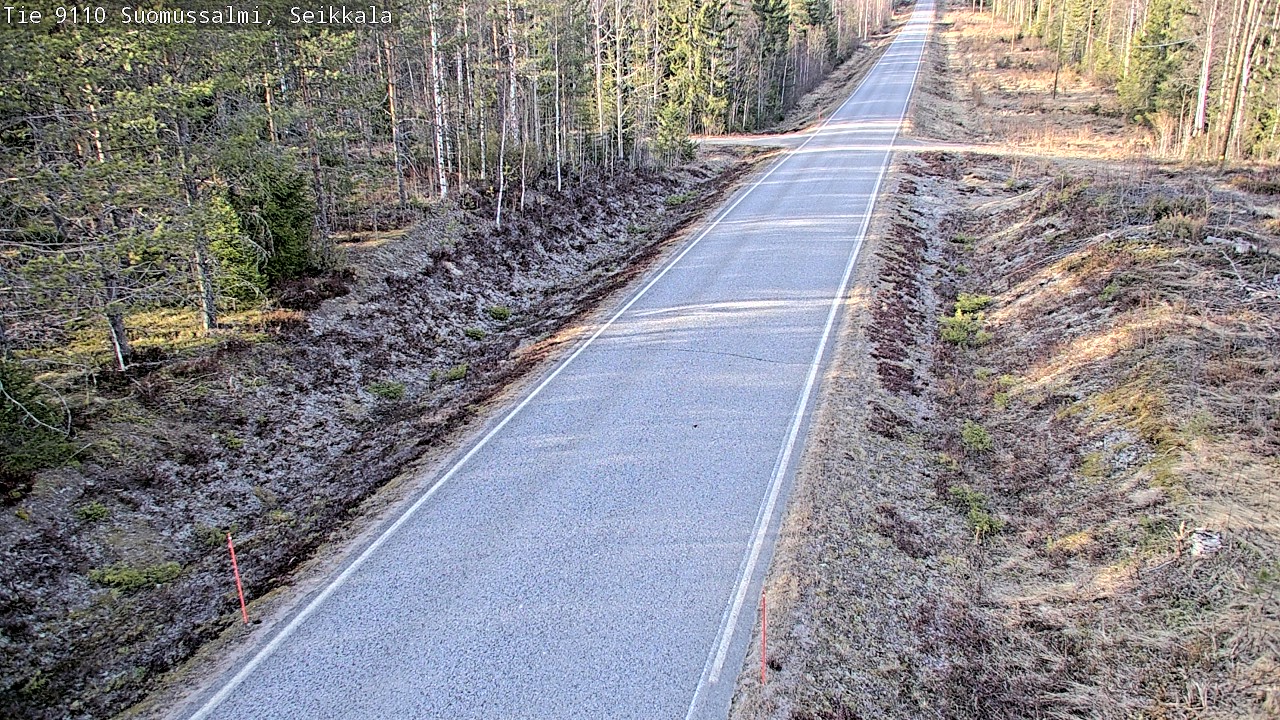 Kelikamerat Kuva Tie 9110 Suomussalmi, Seikkala, Suomussalmi, Kainuu