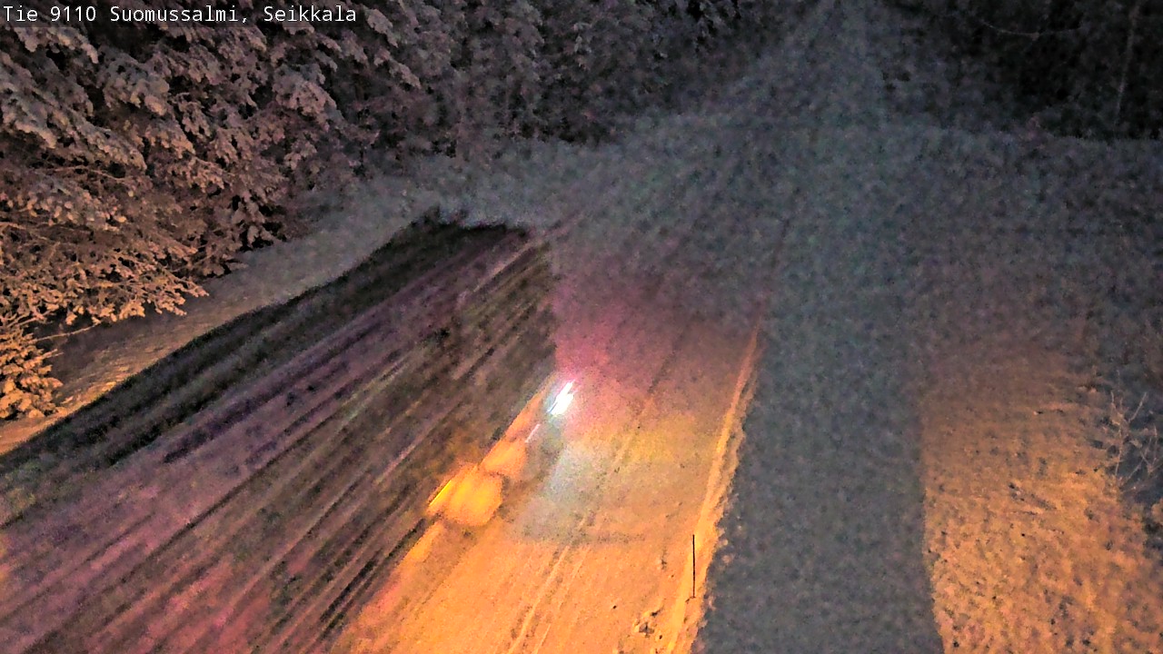 Kelikamerat Kuva Tie 9110 Suomussalmi, Seikkala, Suomussalmi, Kainuu