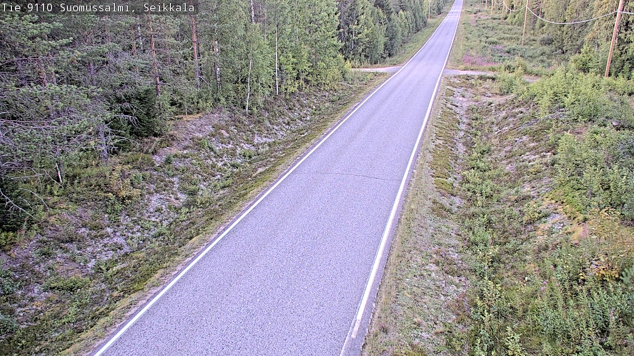 Kelikamerat Kuva Tie 9110 Suomussalmi, Seikkala, Suomussalmi, Kainuu