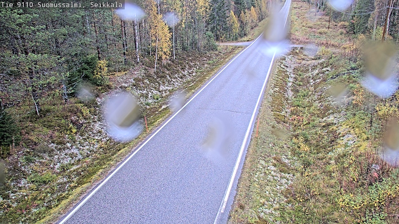 Kelikamerat Kuva Tie 9110 Suomussalmi, Seikkala, Suomussalmi, Kainuu