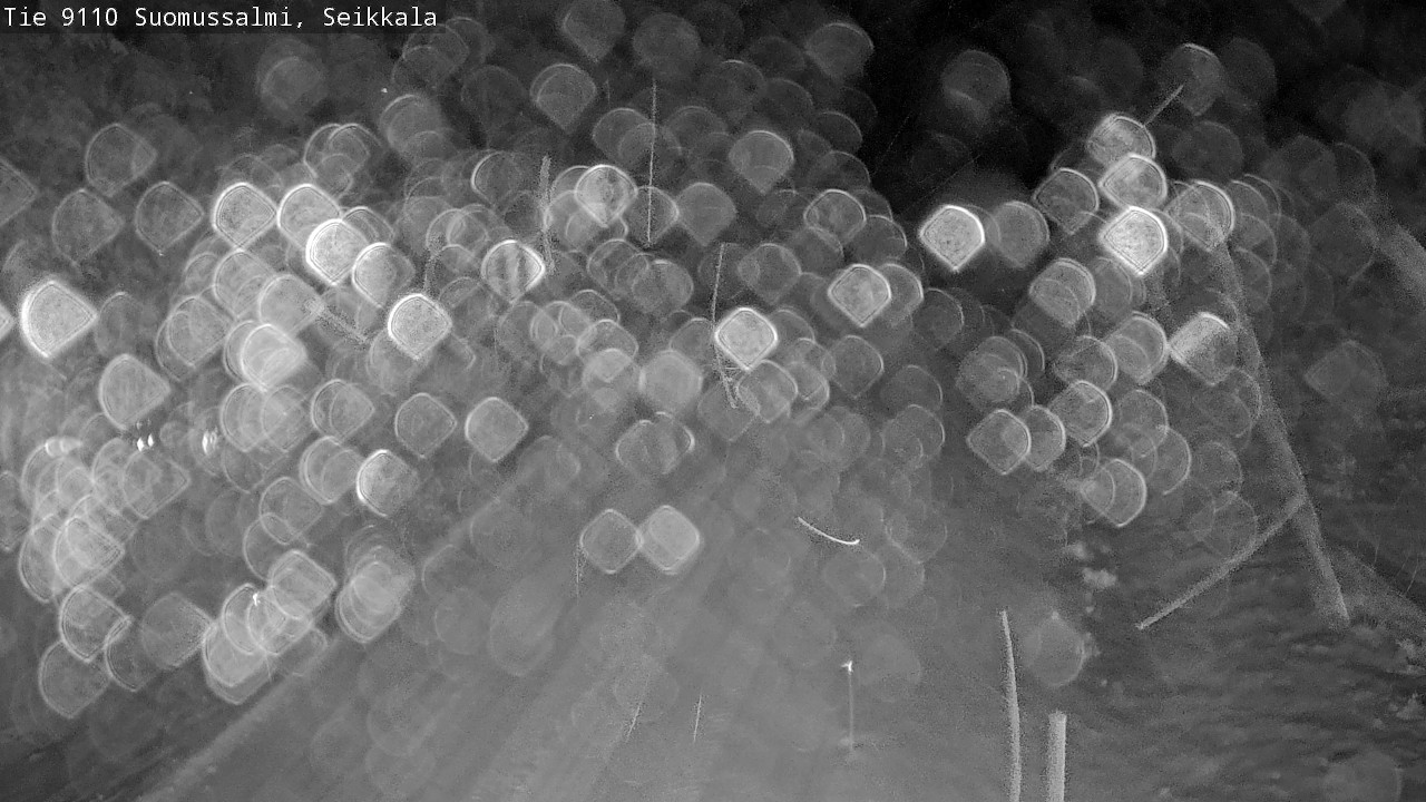 Weather Camera Image Road 9110 Suomussalmi, Seikkala, Suomussalmi, Kainuu