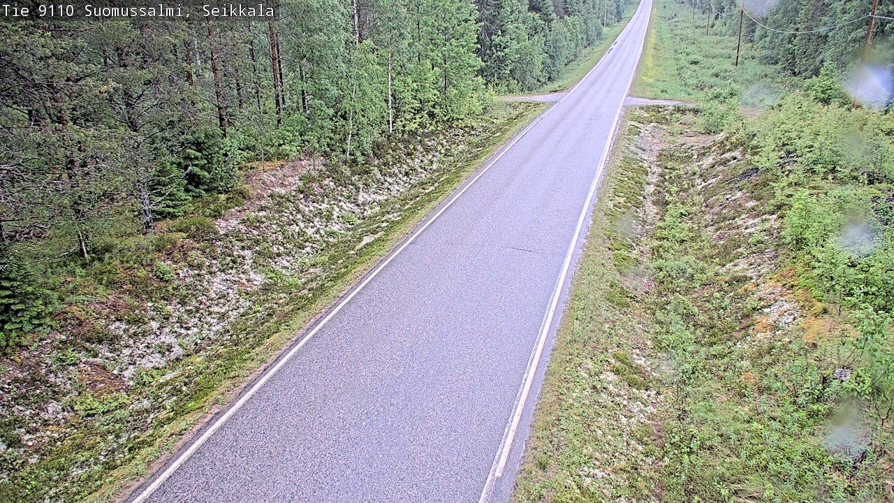 Kelikamerat Kuva Tie 9110 Suomussalmi, Seikkala, Suomussalmi, Kainuu
