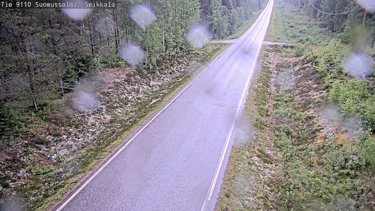 Kelikamerat Kuva Tie 9110 Suomussalmi, Seikkala, Suomussalmi, Kainuu