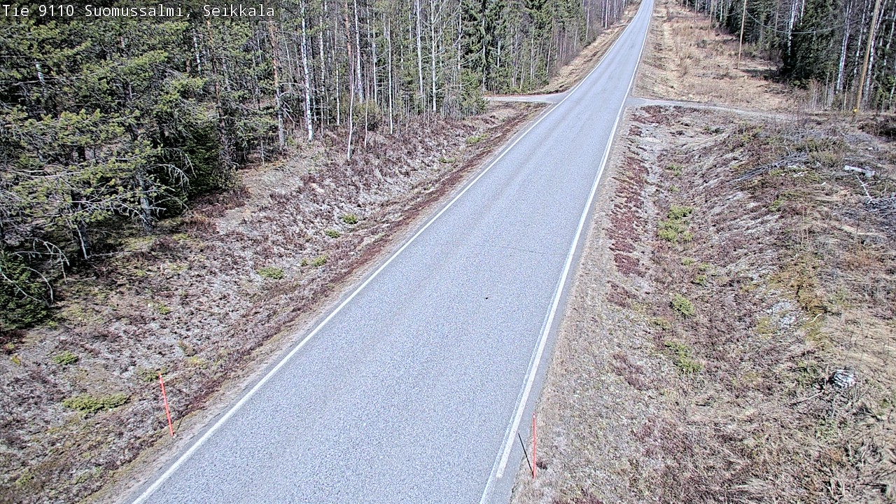 Kelikamerat Kuva Tie 9110 Suomussalmi, Seikkala, Suomussalmi, Kainuu