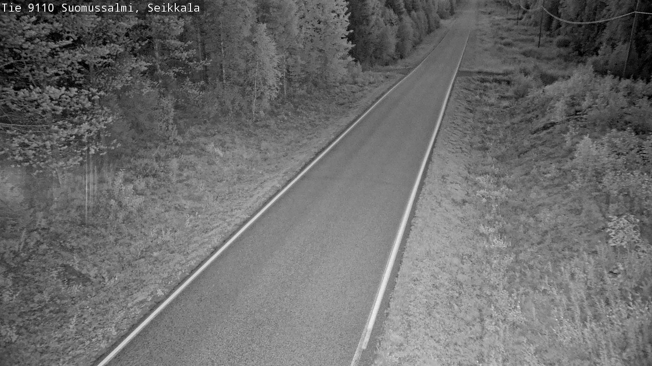 Kelikamerat Kuva Tie 9110 Suomussalmi, Seikkala, Suomussalmi, Kainuu