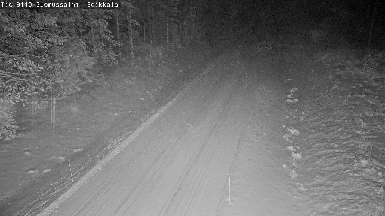 Weather Camera Image Road 9110 Suomussalmi, Seikkala, Suomussalmi, Kainuu