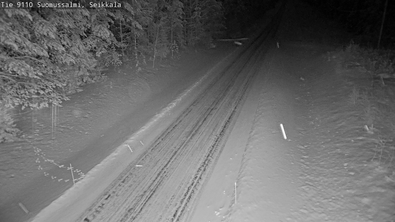 Kelikamerat Kuva Tie 9110 Suomussalmi, Seikkala, Suomussalmi, Kainuu
