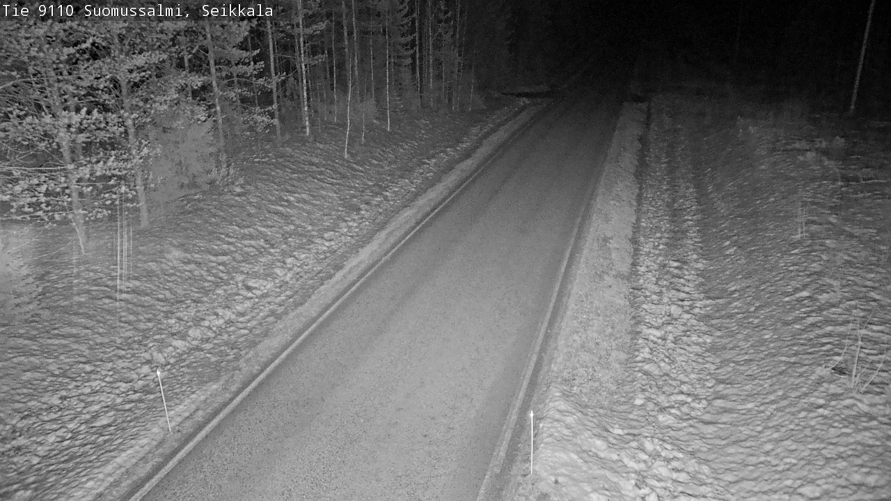 Kelikamerat Kuva Tie 9110 Suomussalmi, Seikkala, Suomussalmi, Kainuu