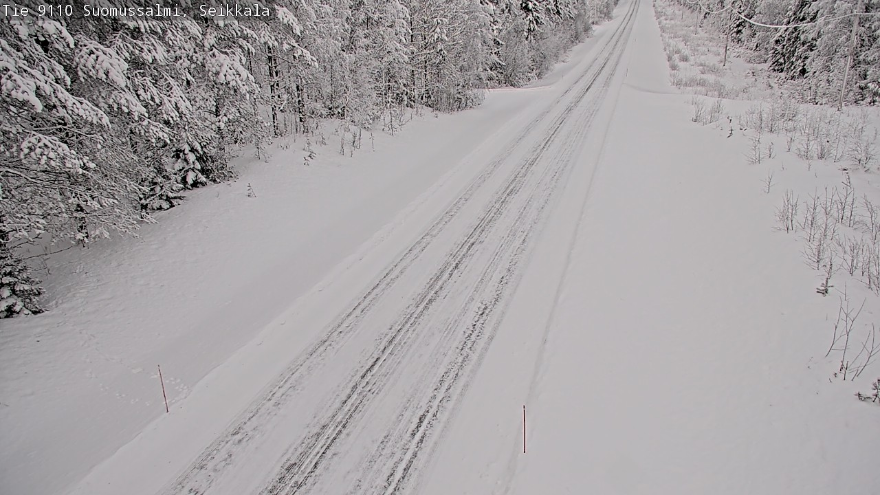 Kelikamerat Kuva Tie 9110 Suomussalmi, Seikkala, Suomussalmi, Kainuu