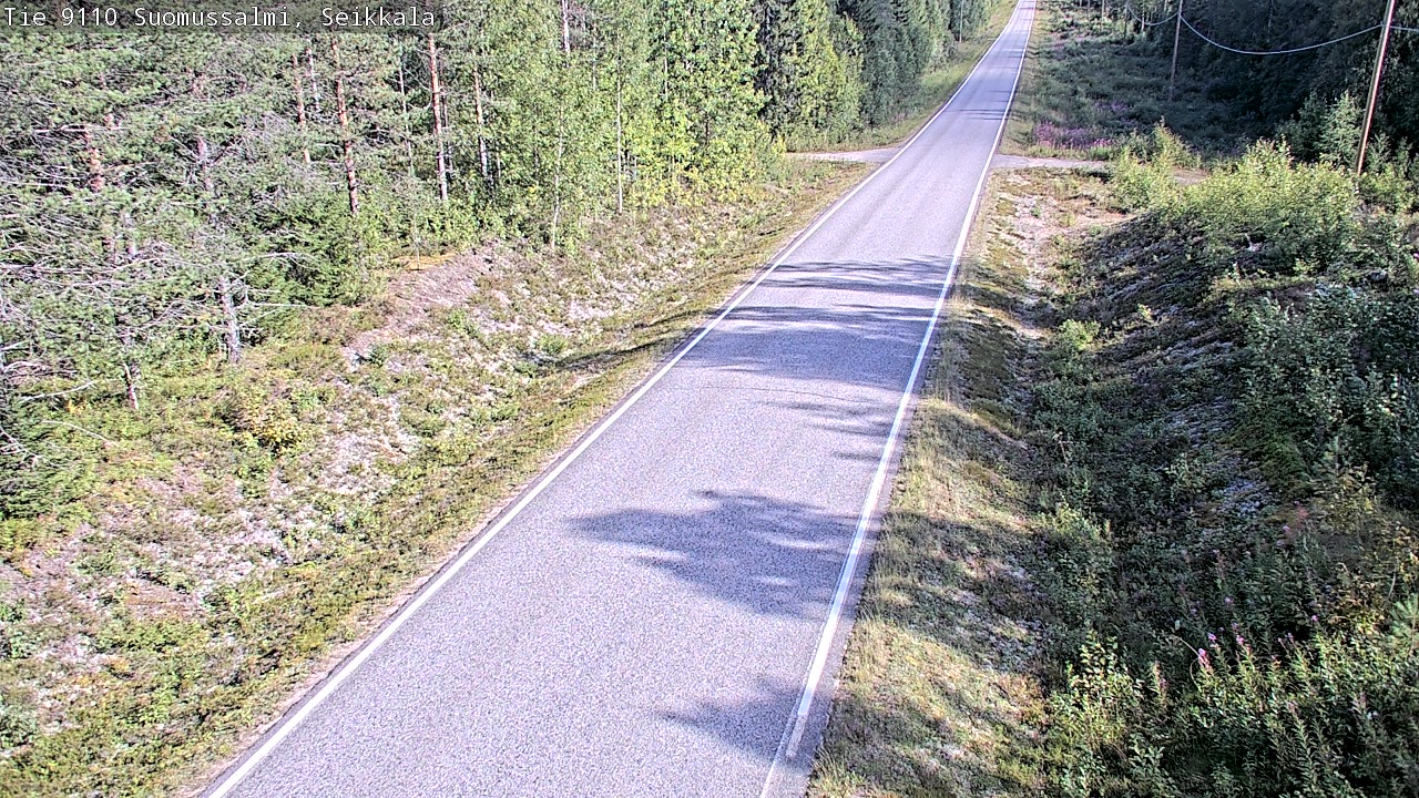 Kelikamerat Kuva Tie 9110 Suomussalmi, Seikkala, Suomussalmi, Kainuu