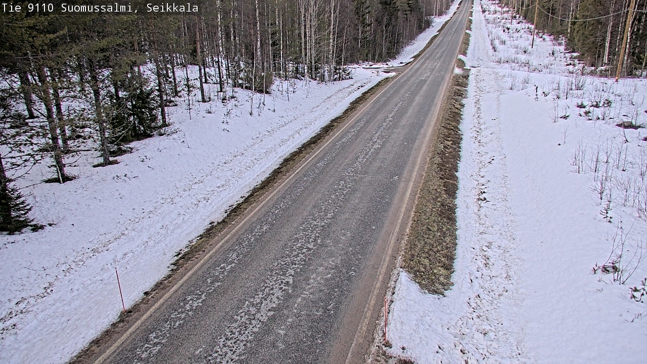 Kelikamerat Kuva Tie 9110 Suomussalmi, Seikkala, Suomussalmi, Kainuu