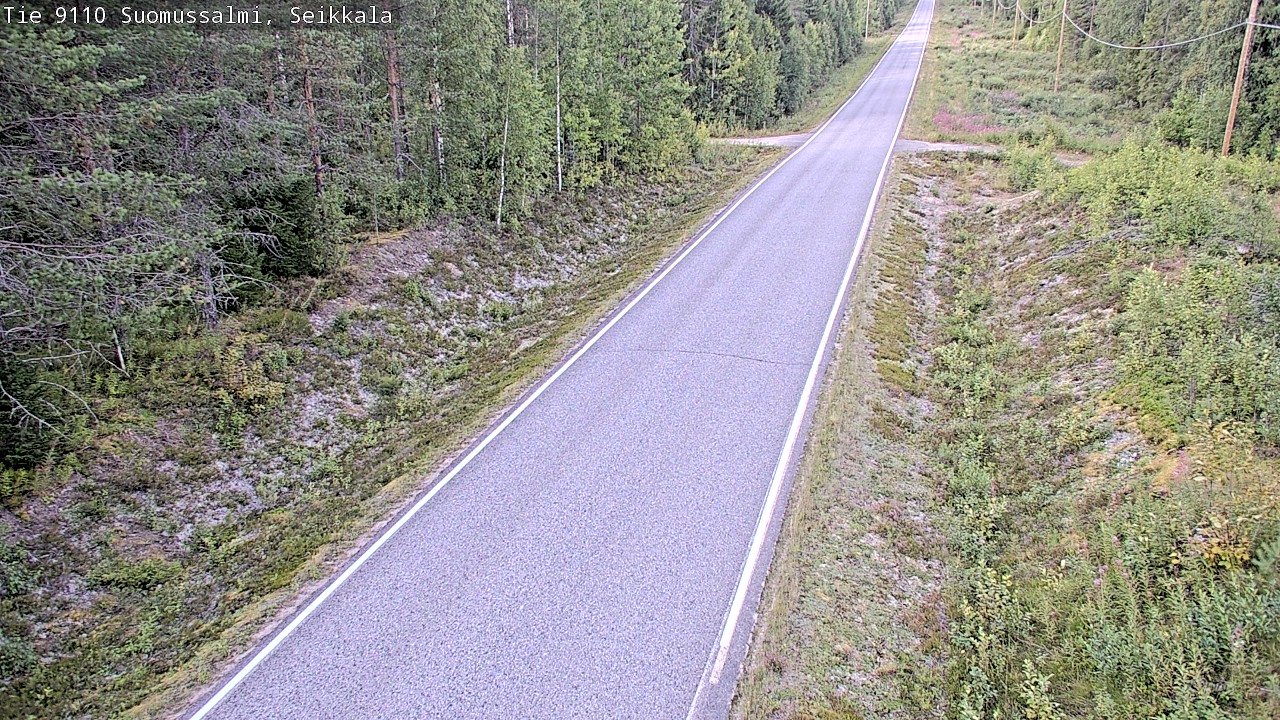 Kelikamerat Kuva Tie 9110 Suomussalmi, Seikkala, Suomussalmi, Kainuu