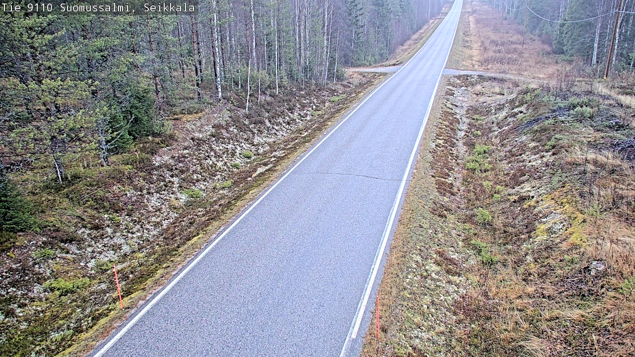 Kelikamerat Kuva Tie 9110 Suomussalmi, Seikkala, Suomussalmi, Kainuu