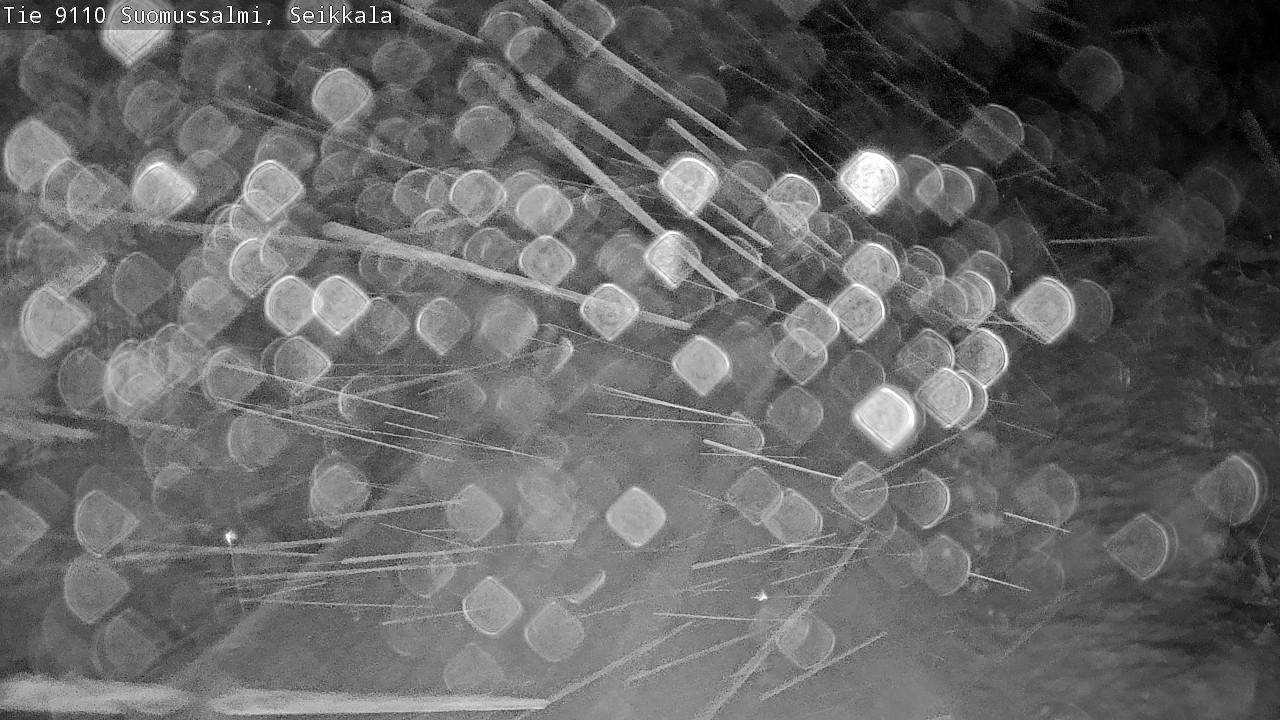 Weather Camera Image Road 9110 Suomussalmi, Seikkala, Suomussalmi, Kainuu