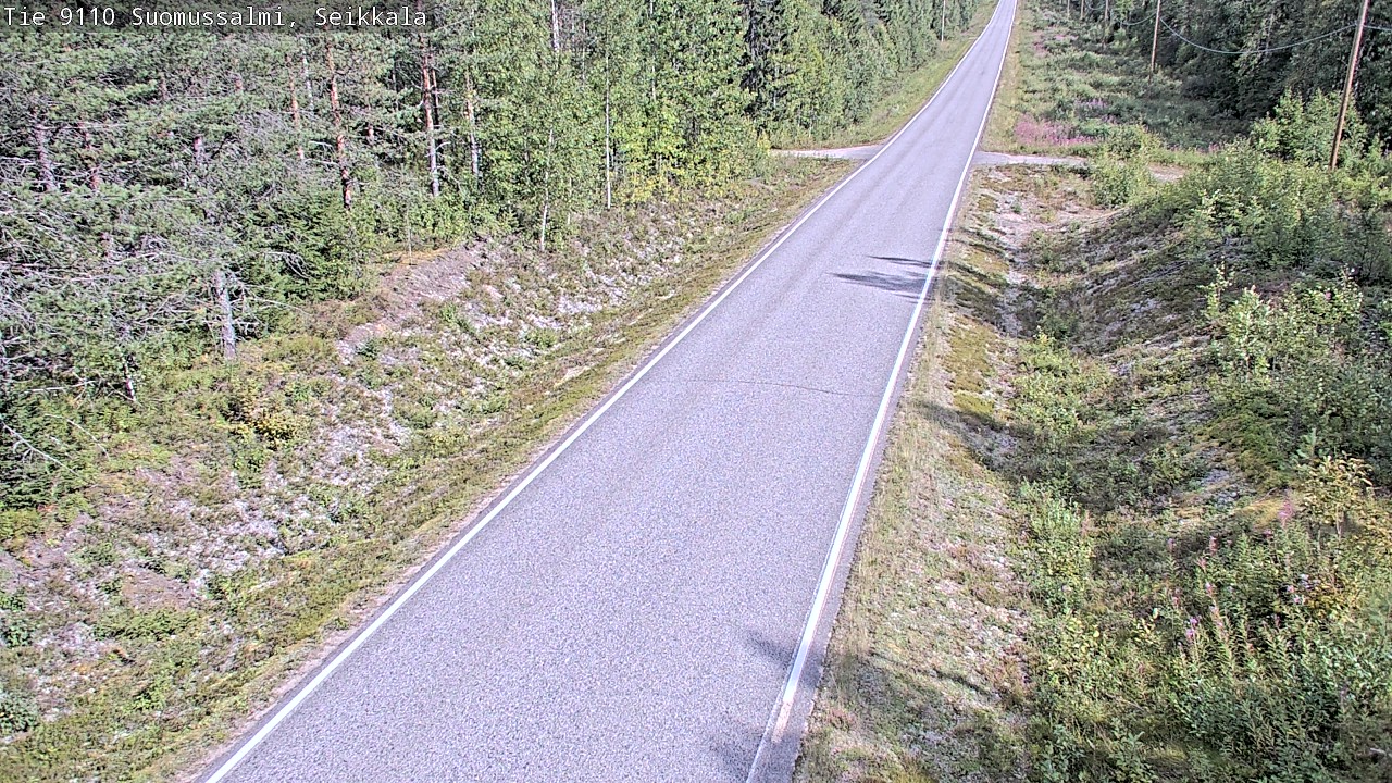 Kelikamerat Kuva Tie 9110 Suomussalmi, Seikkala, Suomussalmi, Kainuu
