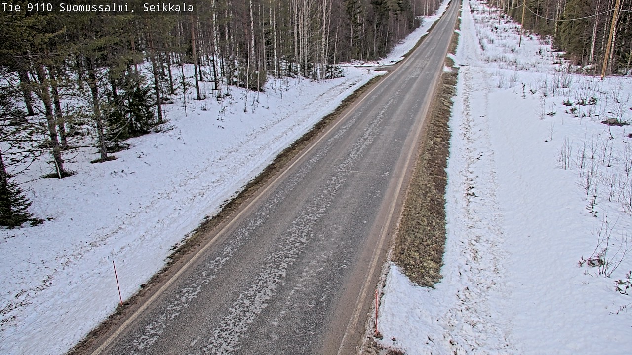 Kelikamerat Kuva Tie 9110 Suomussalmi, Seikkala, Suomussalmi, Kainuu