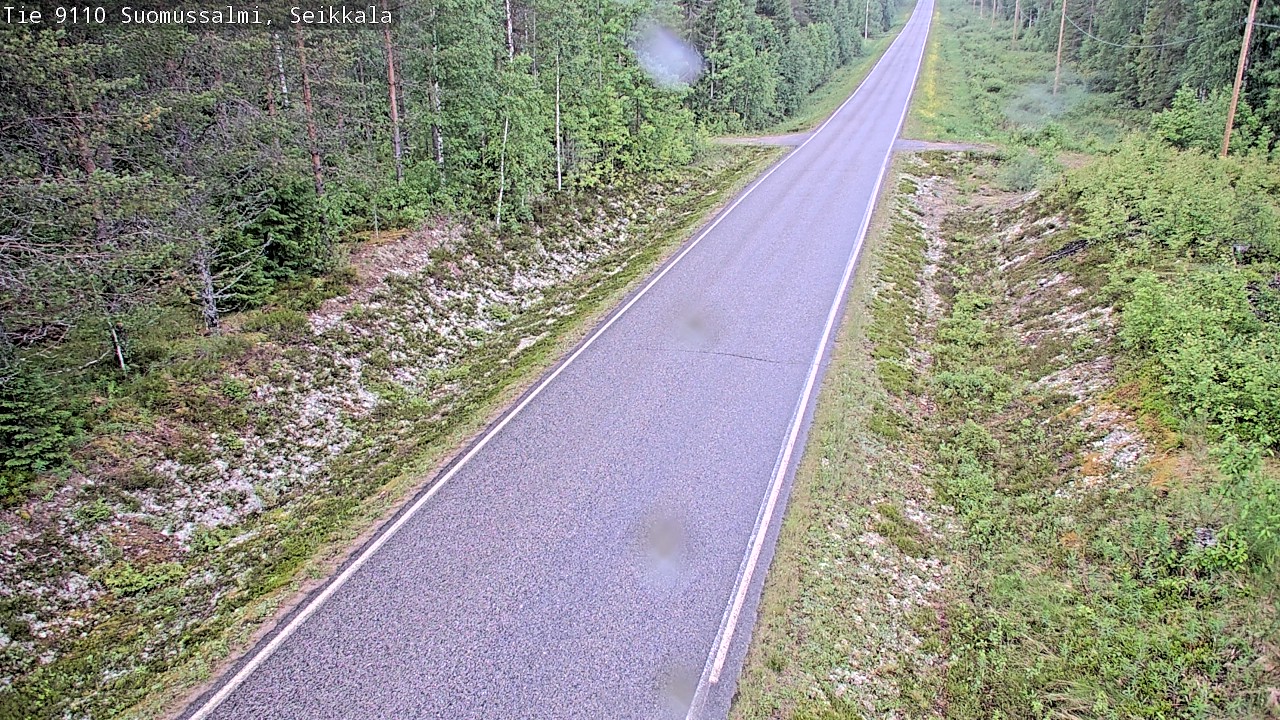 Kelikamerat Kuva Tie 9110 Suomussalmi, Seikkala, Suomussalmi, Kainuu