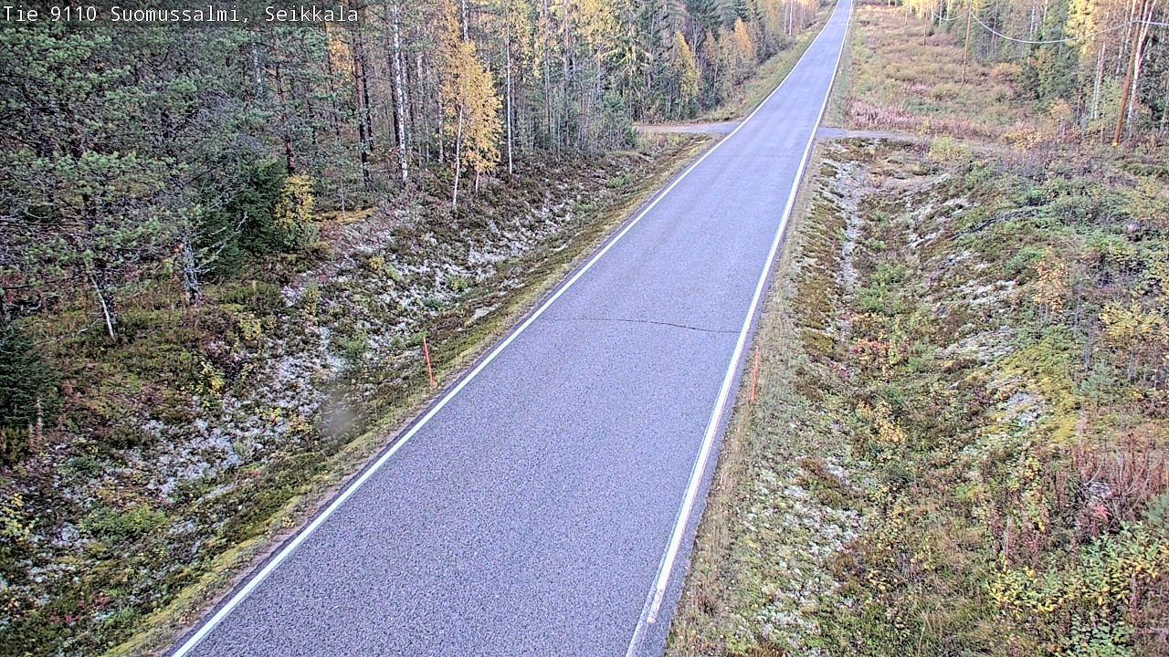 Kelikamerat Kuva Tie 9110 Suomussalmi, Seikkala, Suomussalmi, Kainuu