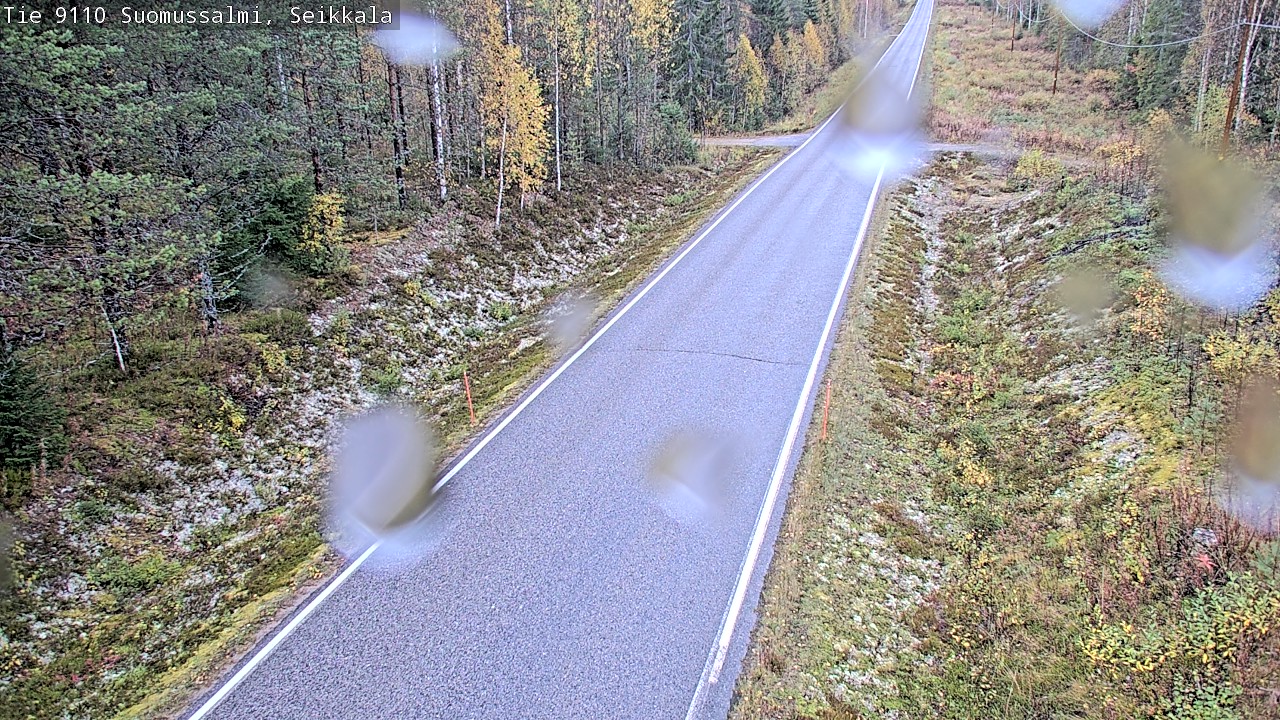 Kelikamerat Kuva Tie 9110 Suomussalmi, Seikkala, Suomussalmi, Kainuu