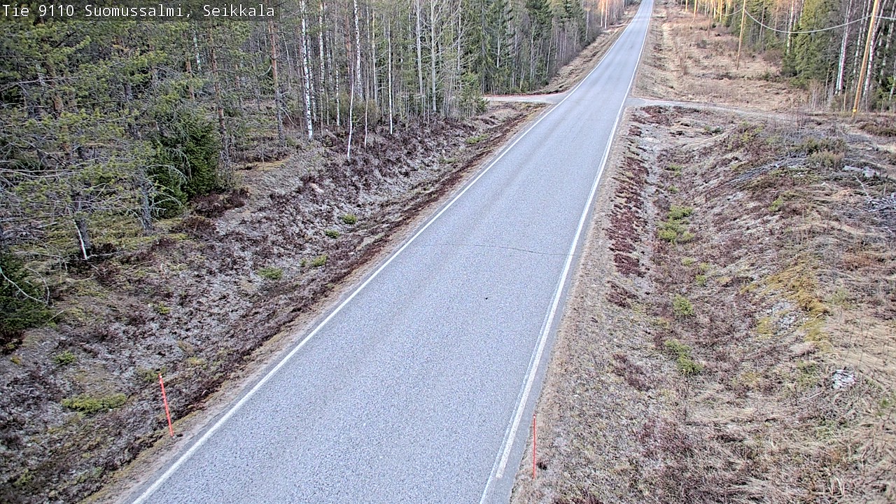 Kelikamerat Kuva Tie 9110 Suomussalmi, Seikkala, Suomussalmi, Kainuu