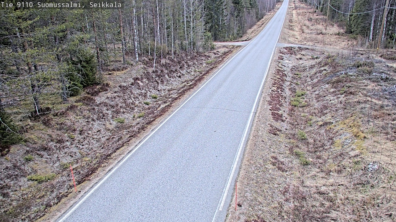 Kelikamerat Kuva Tie 9110 Suomussalmi, Seikkala, Suomussalmi, Kainuu