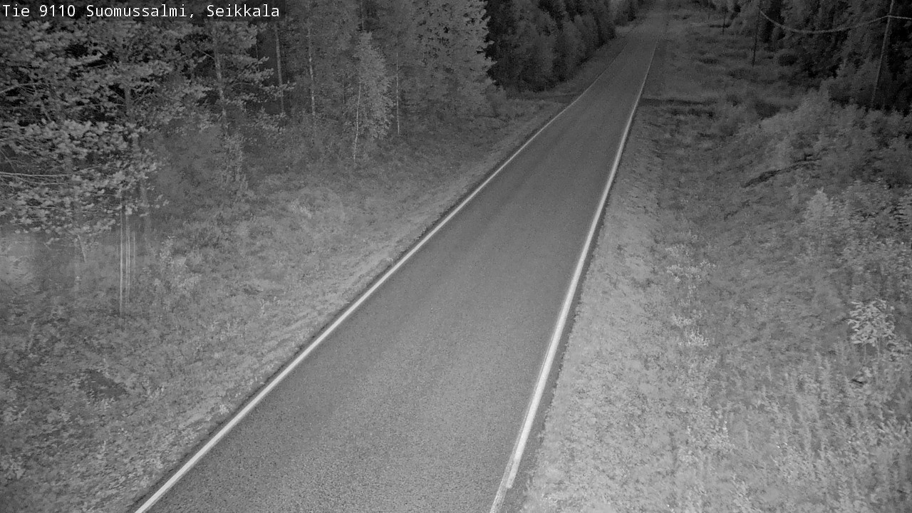 Kelikamerat Kuva Tie 9110 Suomussalmi, Seikkala, Suomussalmi, Kainuu