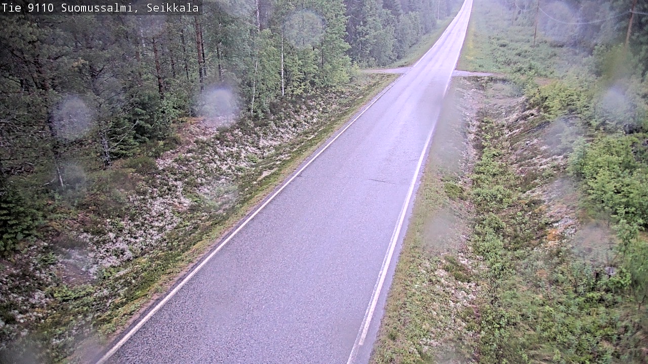 Kelikamerat Kuva Tie 9110 Suomussalmi, Seikkala, Suomussalmi, Kainuu