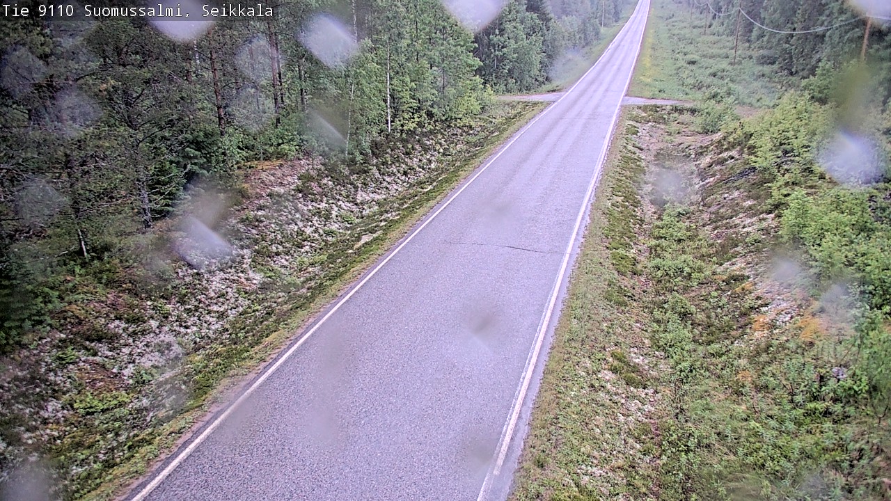 Kelikamerat Kuva Tie 9110 Suomussalmi, Seikkala, Suomussalmi, Kainuu