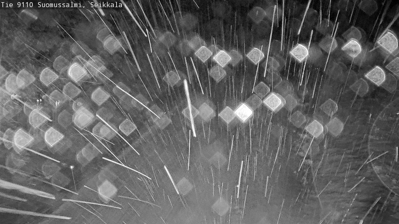 Weather Camera Image Road 9110 Suomussalmi, Seikkala, Suomussalmi, Kainuu