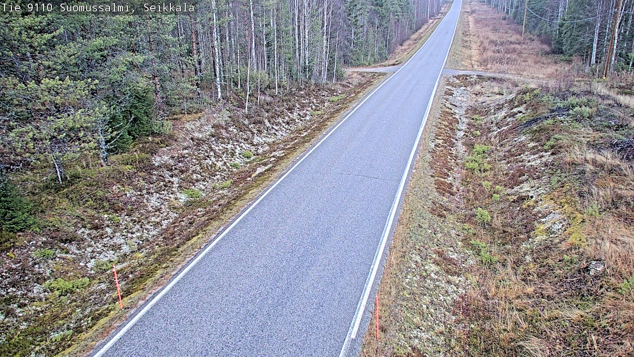Kelikamerat Kuva Tie 9110 Suomussalmi, Seikkala, Suomussalmi, Kainuu