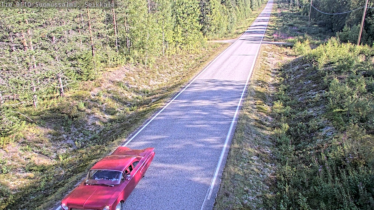 Kelikamerat Kuva Tie 9110 Suomussalmi, Seikkala, Suomussalmi, Kainuu
