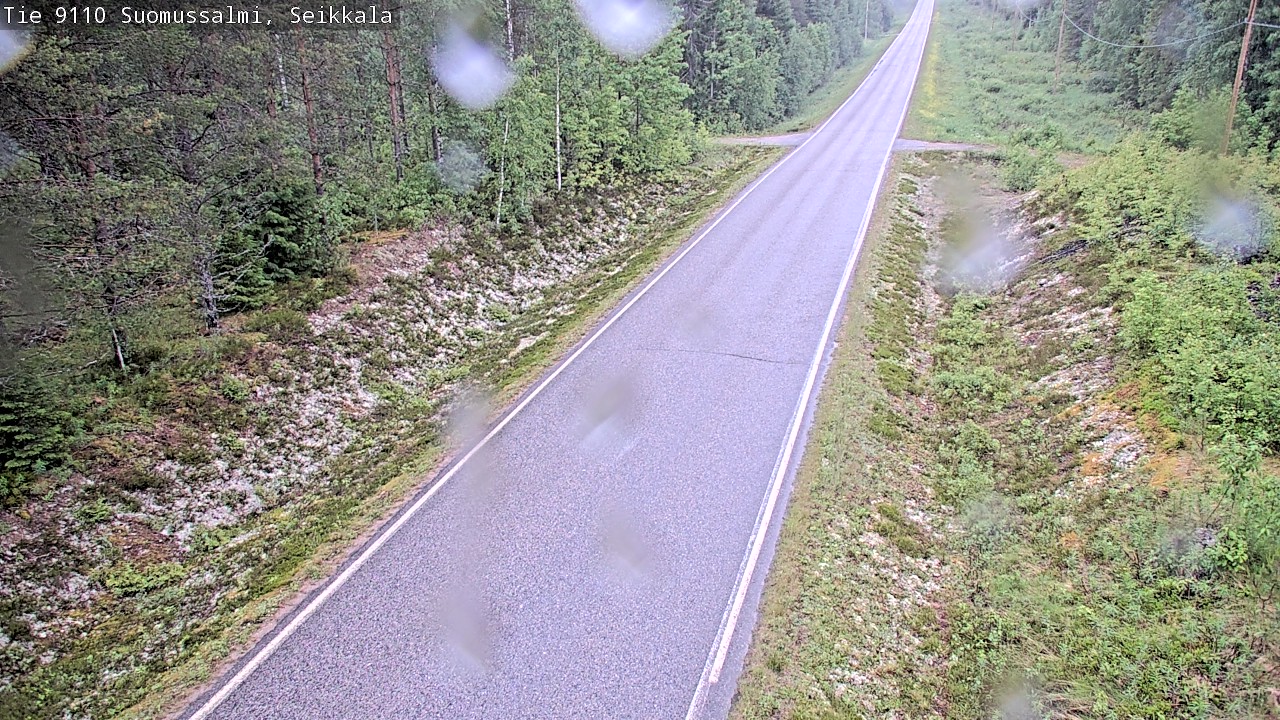 Kelikamerat Kuva Tie 9110 Suomussalmi, Seikkala, Suomussalmi, Kainuu