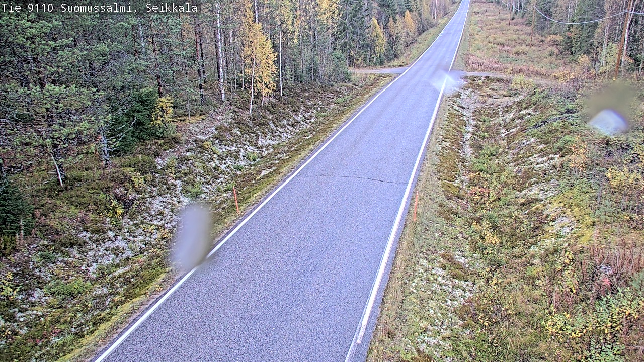 Kelikamerat Kuva Tie 9110 Suomussalmi, Seikkala, Suomussalmi, Kainuu