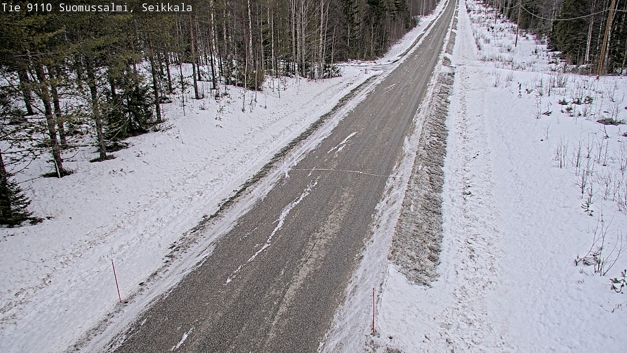 Kelikamerat Kuva Tie 9110 Suomussalmi, Seikkala, Suomussalmi, Kainuu