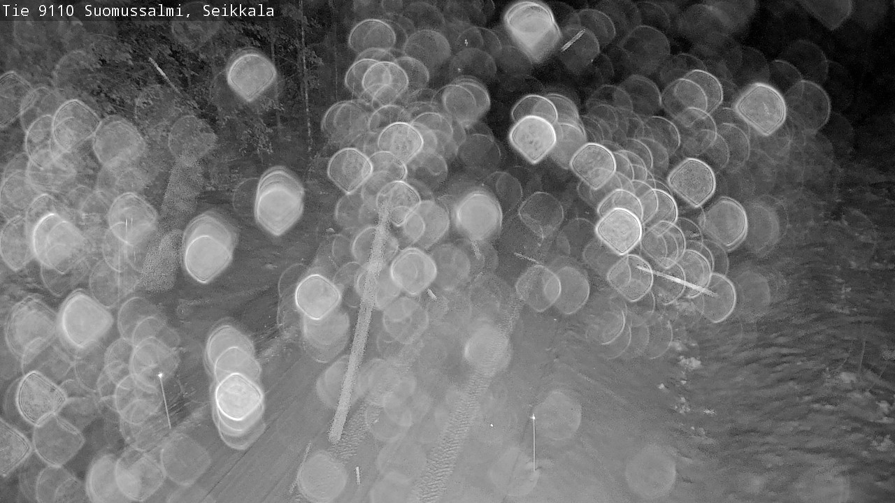 Weather Camera Image Road 9110 Suomussalmi, Seikkala, Suomussalmi, Kainuu