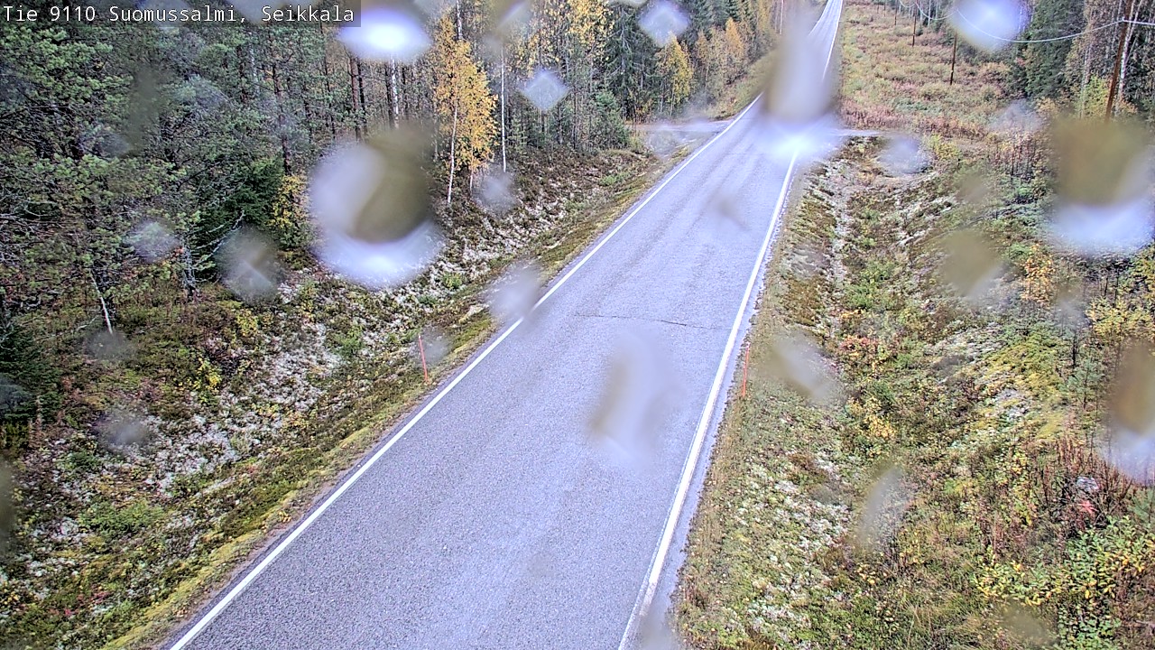 Kelikamerat Kuva Tie 9110 Suomussalmi, Seikkala, Suomussalmi, Kainuu