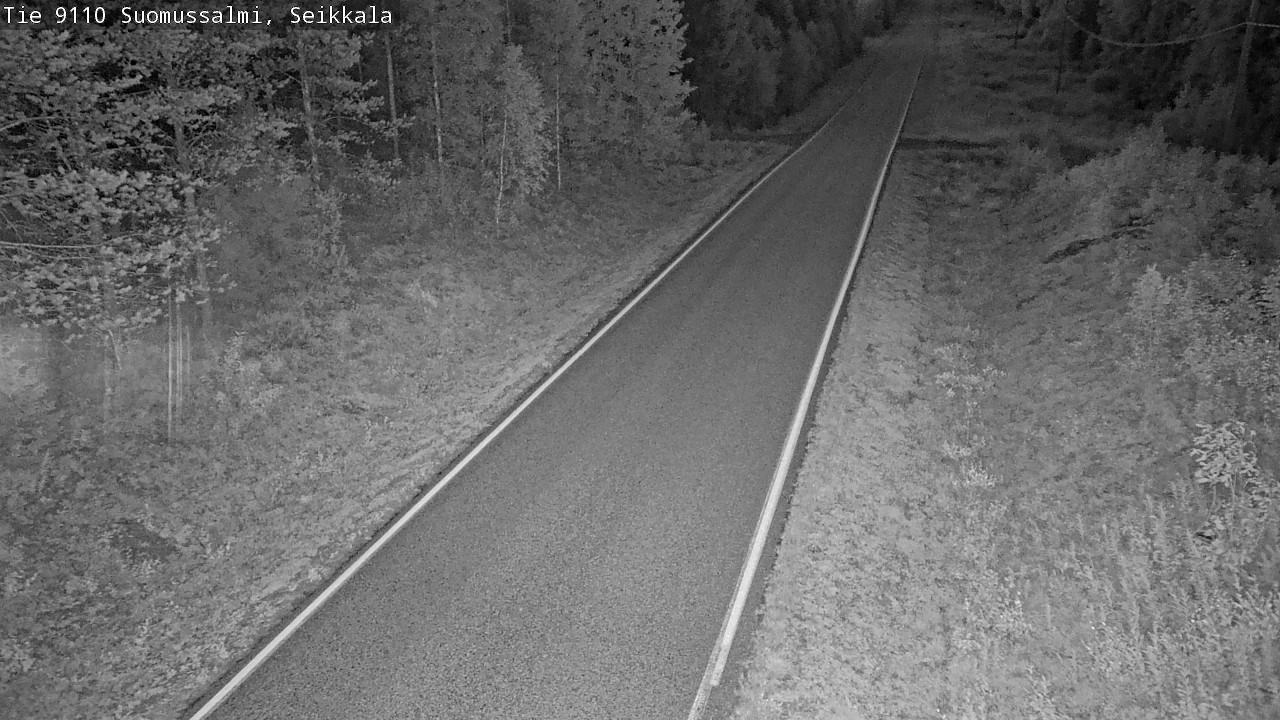Kelikamerat Kuva Tie 9110 Suomussalmi, Seikkala, Suomussalmi, Kainuu