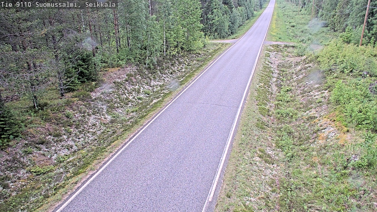 Kelikamerat Kuva Tie 9110 Suomussalmi, Seikkala, Suomussalmi, Kainuu