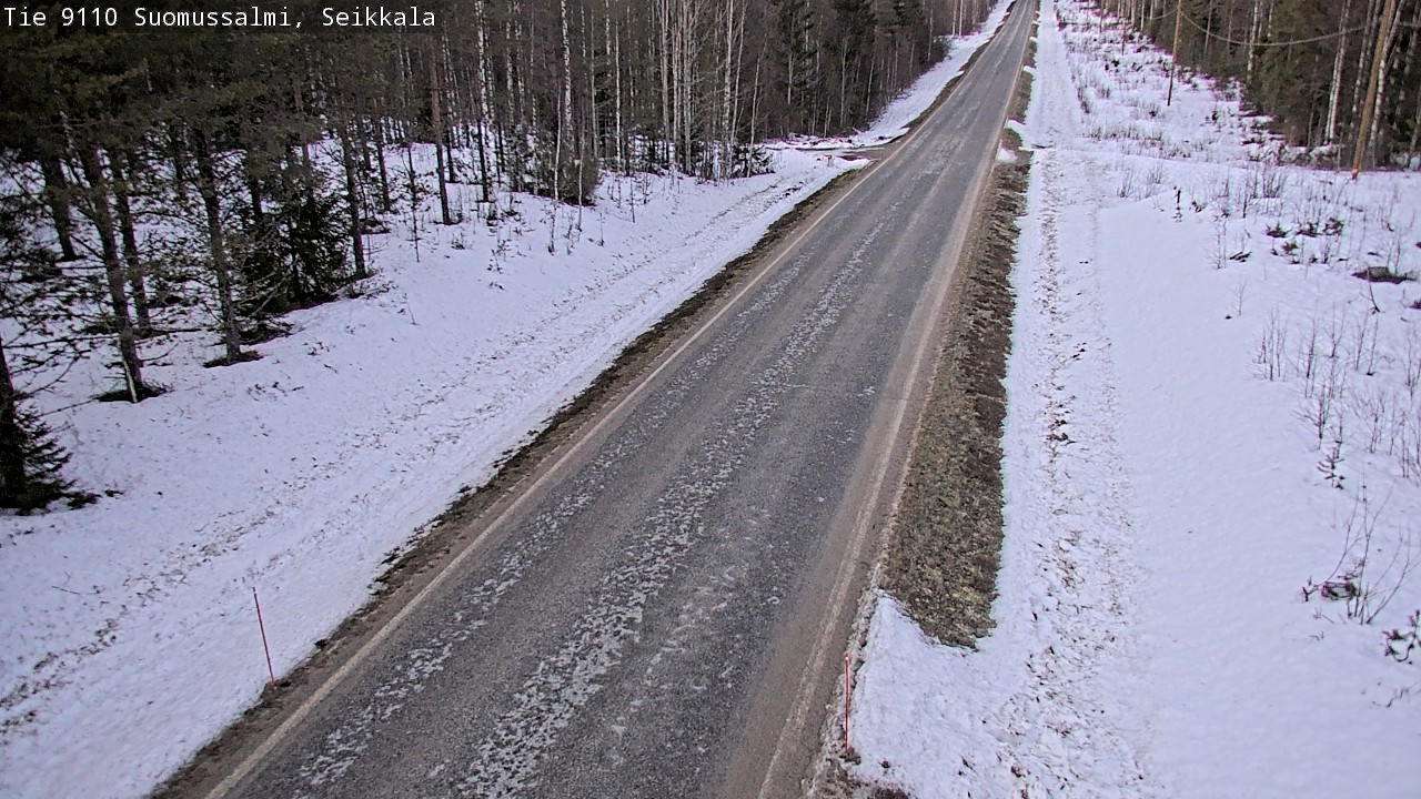 Kelikamerat Kuva Tie 9110 Suomussalmi, Seikkala, Suomussalmi, Kainuu
