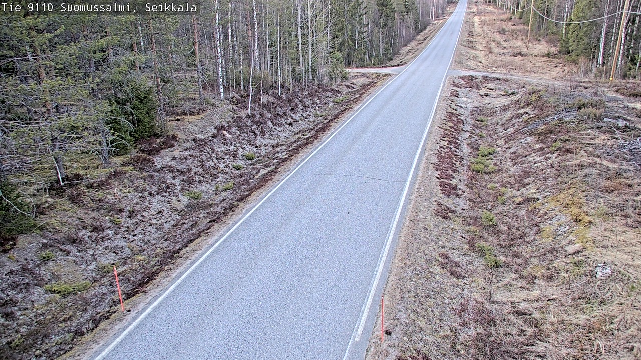 Kelikamerat Kuva Tie 9110 Suomussalmi, Seikkala, Suomussalmi, Kainuu