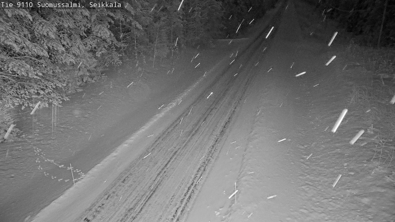 Kelikamerat Kuva Tie 9110 Suomussalmi, Seikkala, Suomussalmi, Kainuu