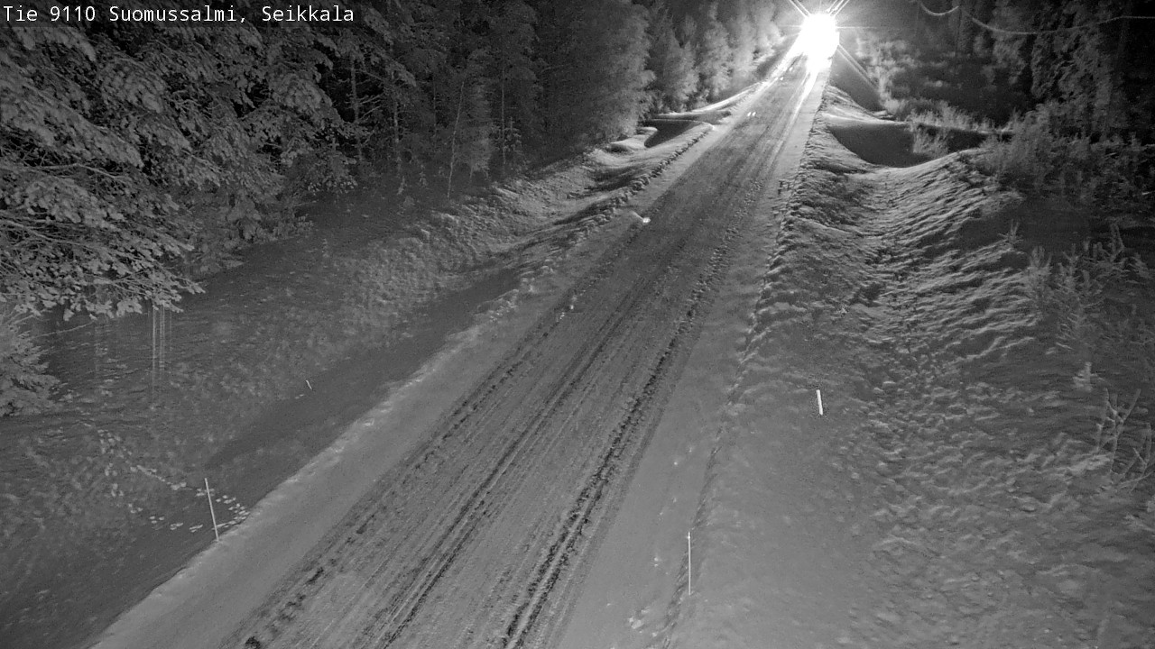 Kelikamerat Kuva Tie 9110 Suomussalmi, Seikkala, Suomussalmi, Kainuu