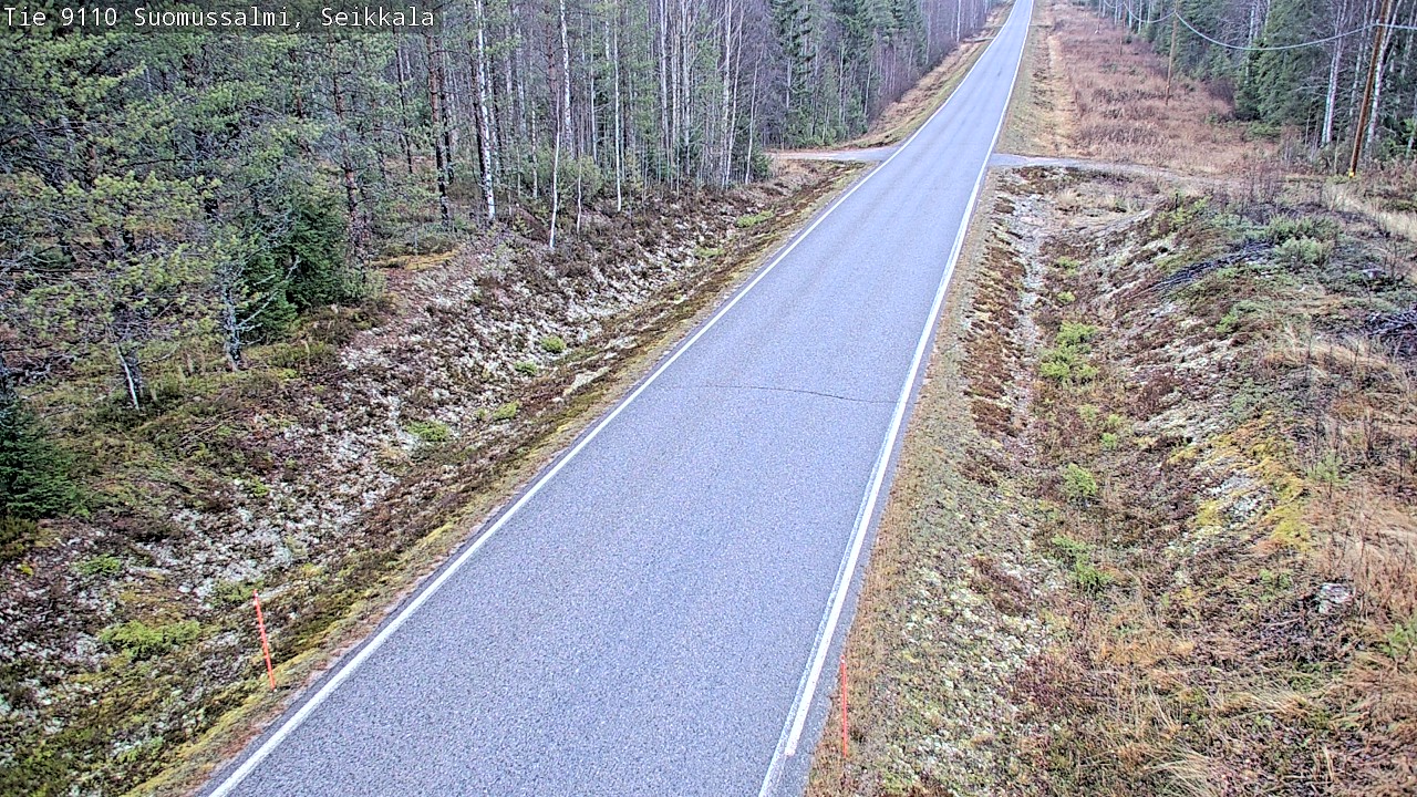 Kelikamerat Kuva Tie 9110 Suomussalmi, Seikkala, Suomussalmi, Kainuu